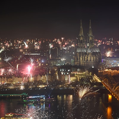 Silvester köln dpa