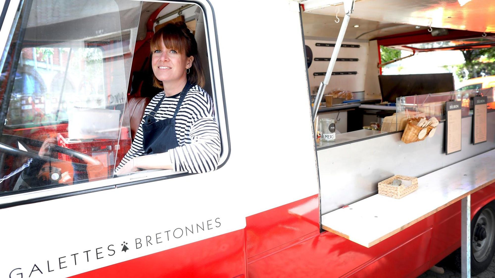 Délibon-Food-Truck in Köln.