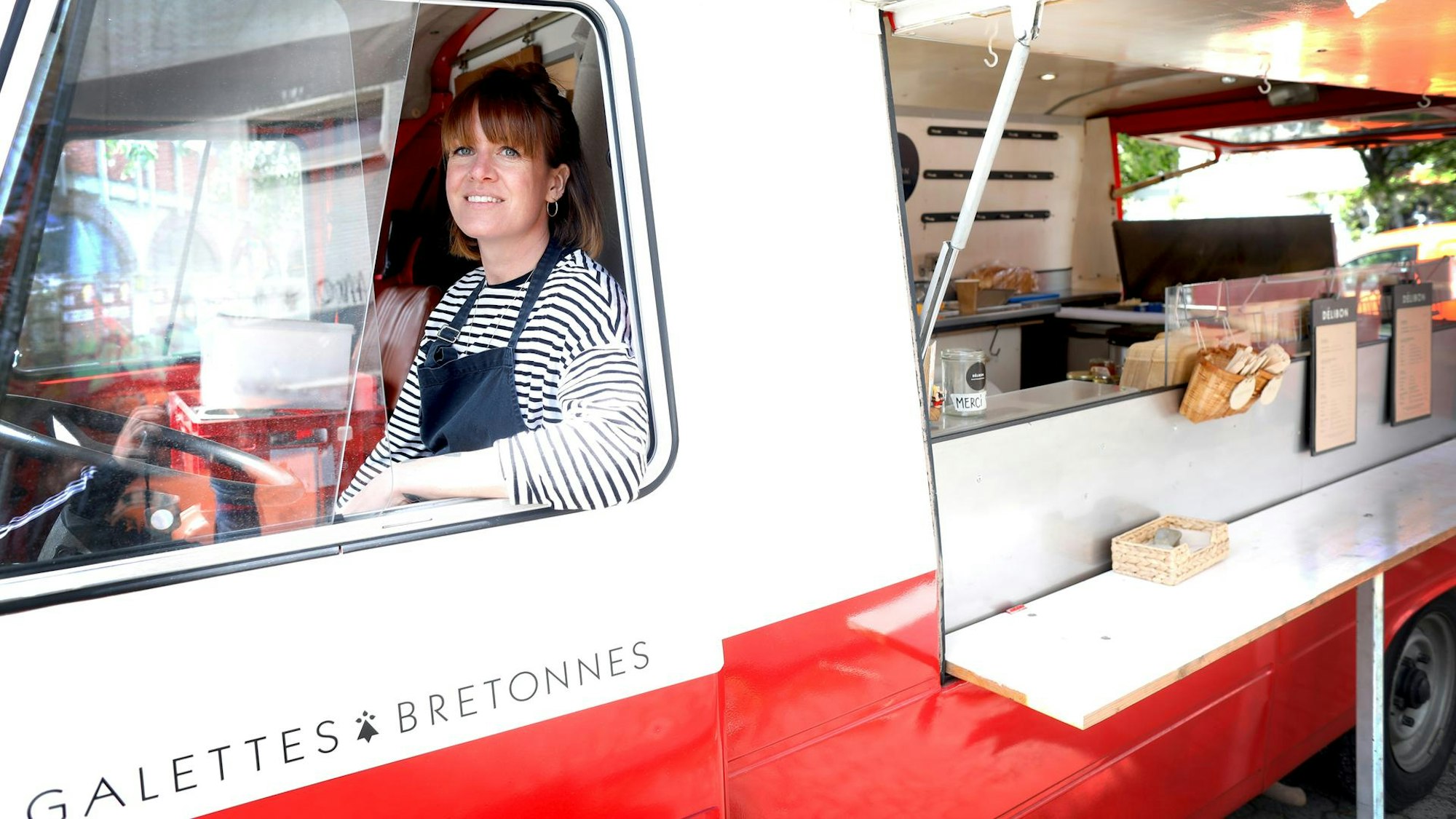 Délibon-Food-Truck in Köln.