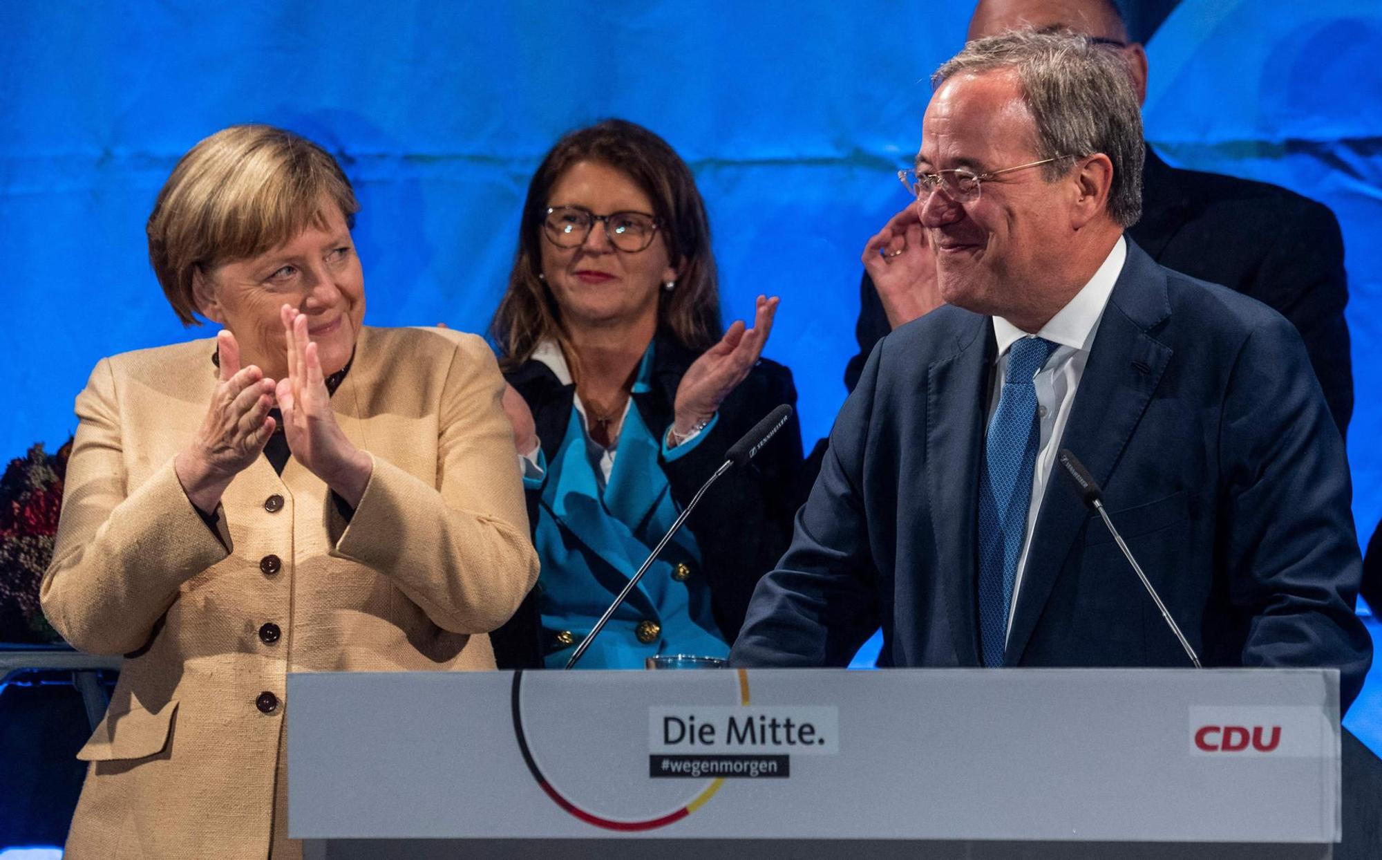 MErkel und Laschet