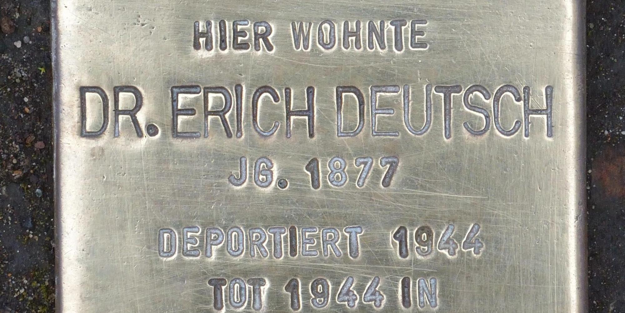 Stolperstein Schildgen Bergisch Gladbach