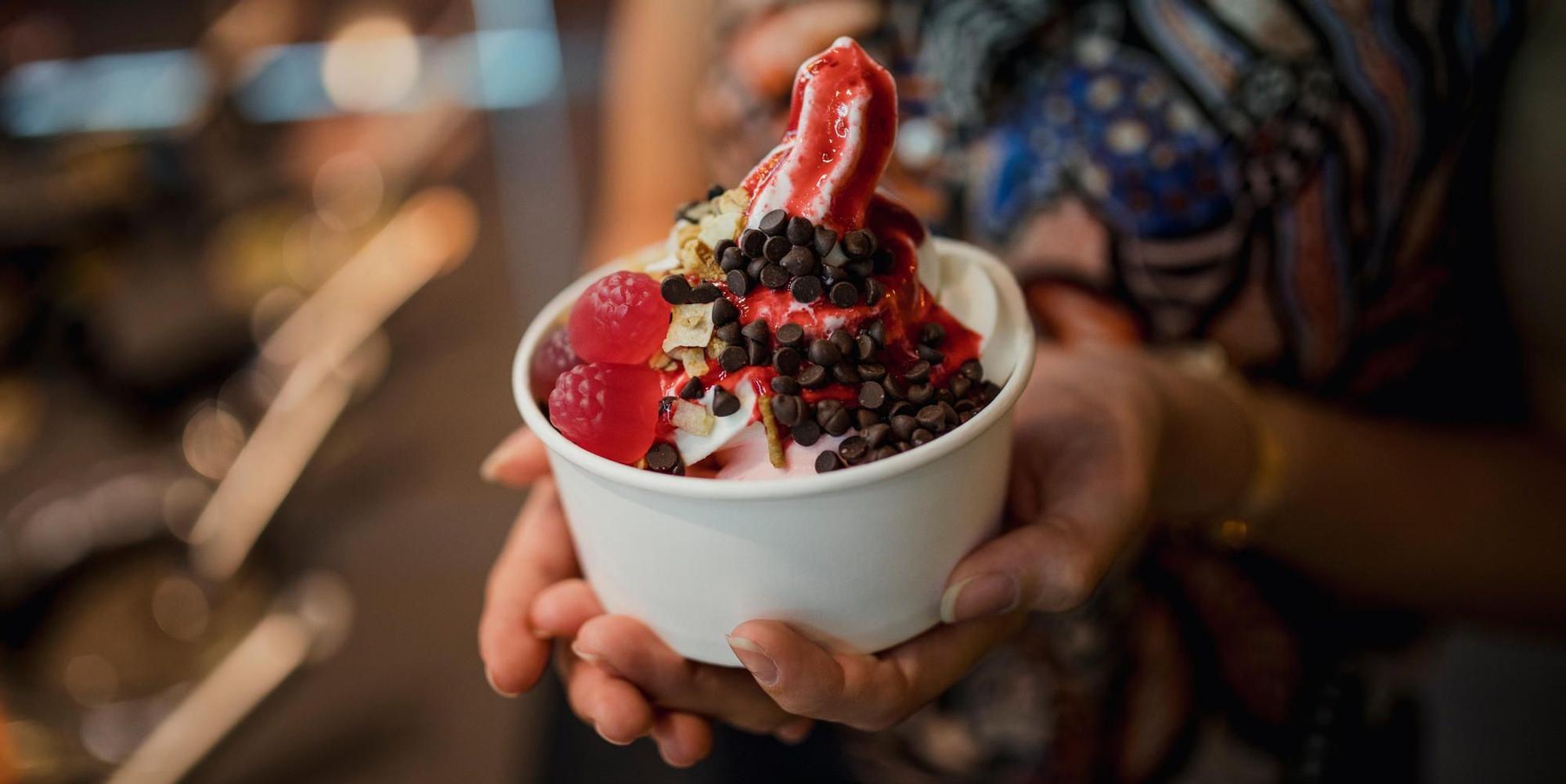frozen yogurt