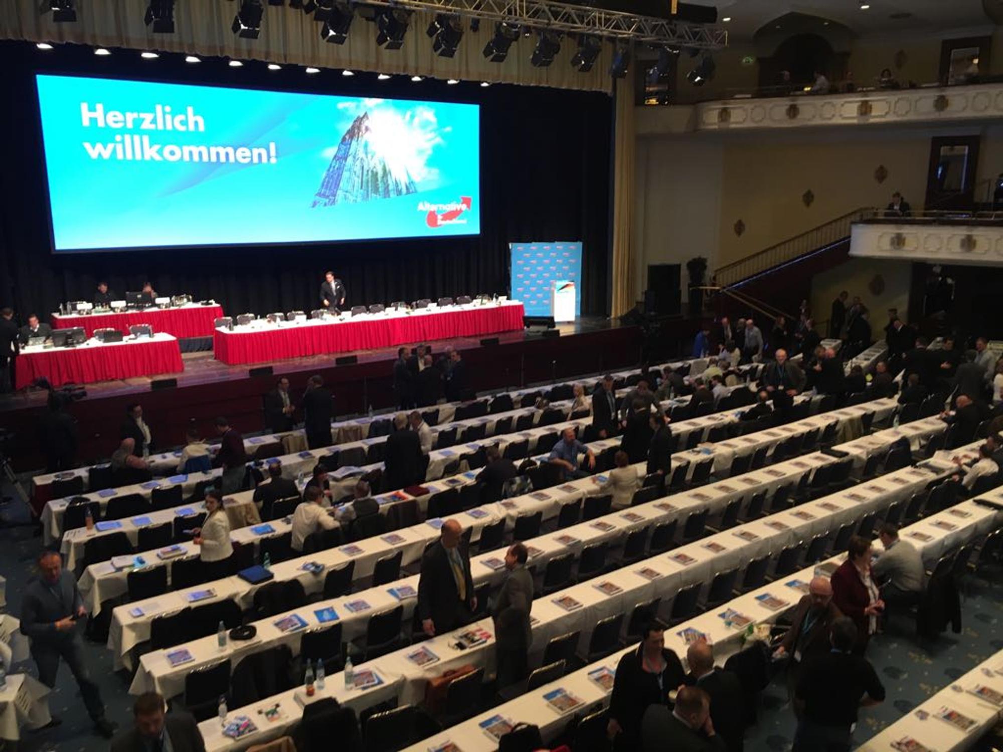 AfD-Saal
