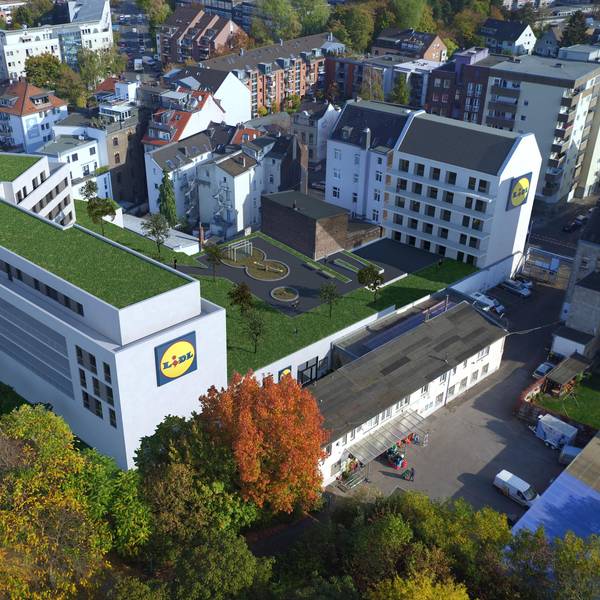 Visualisierung der Lidl Pläne