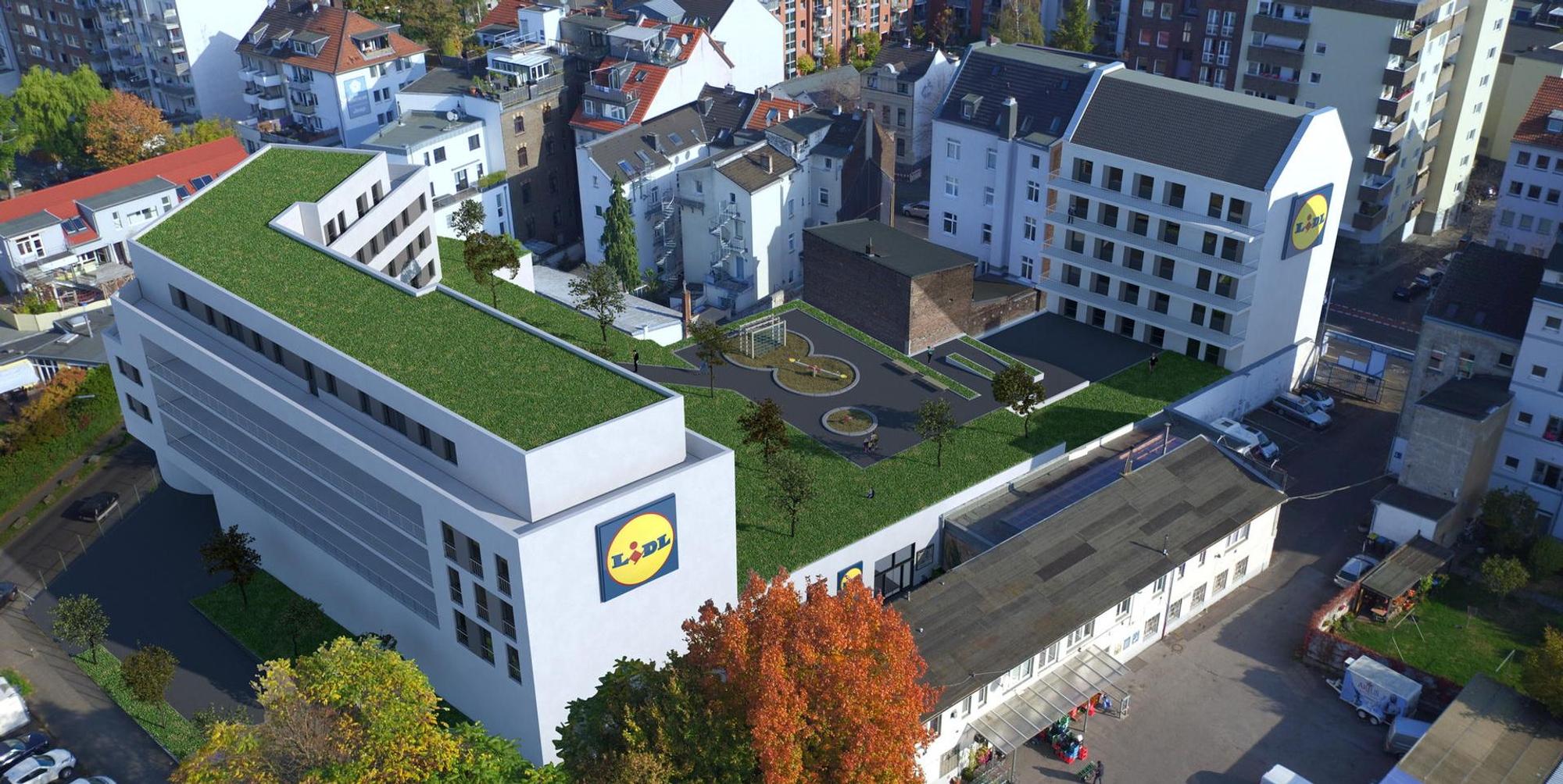 Visualisierung der Lidl Pläne