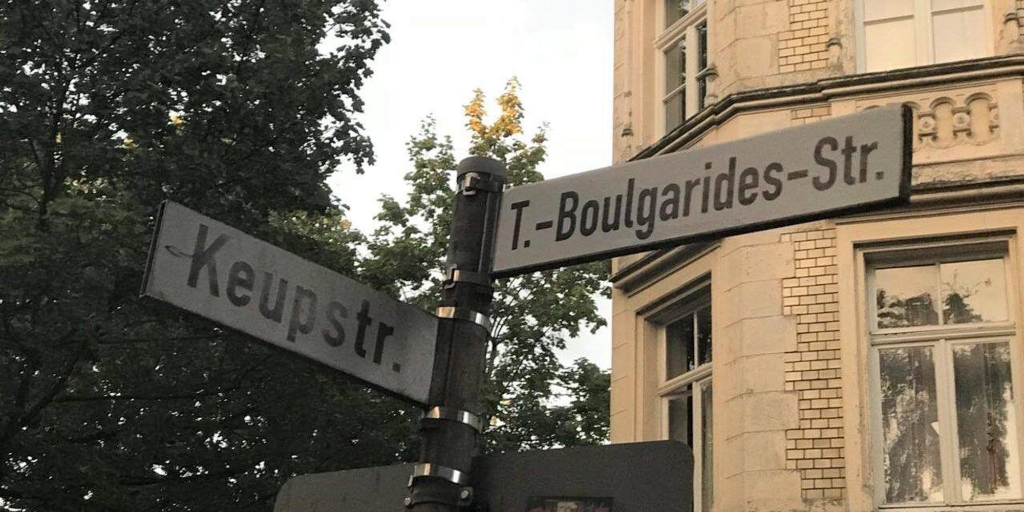 straßenschild keupstr.