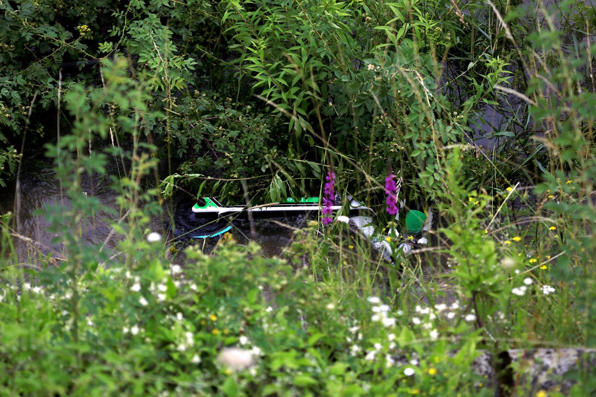 Scooter auf Abwegen
