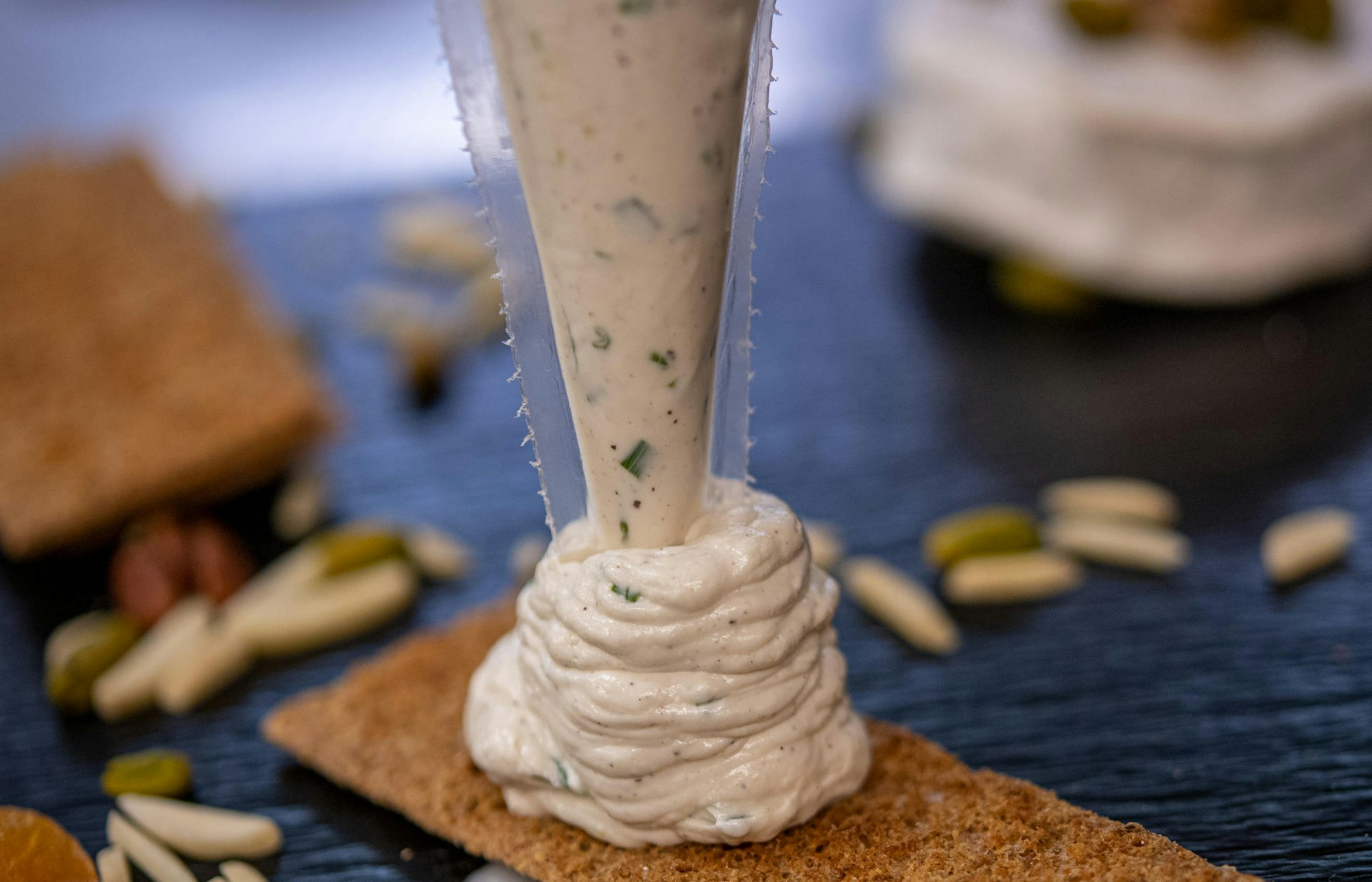 veganer frischkäse spritze