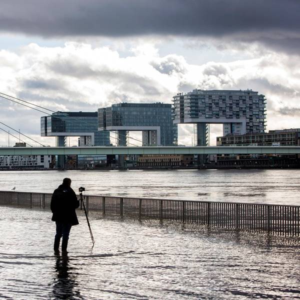 Hochwasser Deutzer