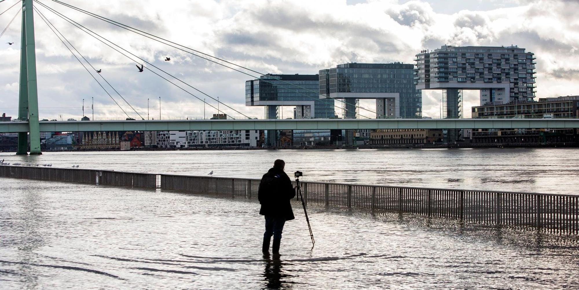 Hochwasser Deutzer