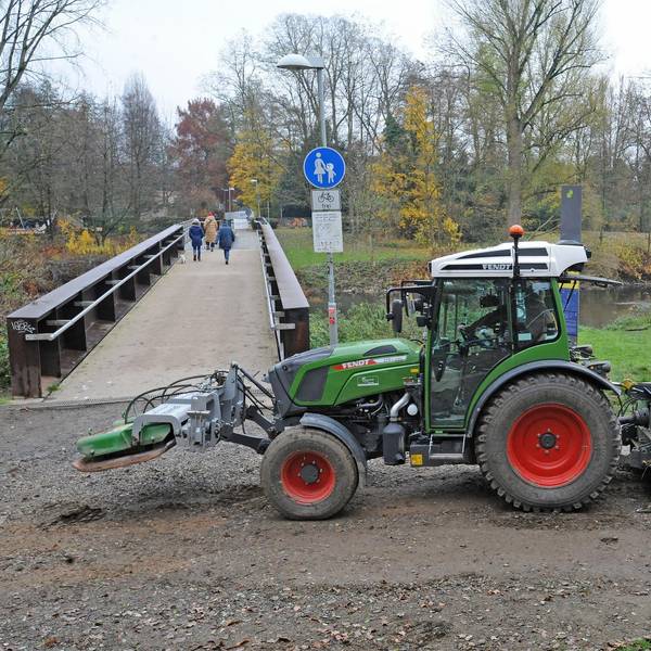 Zerstörte Radwege Sanierung