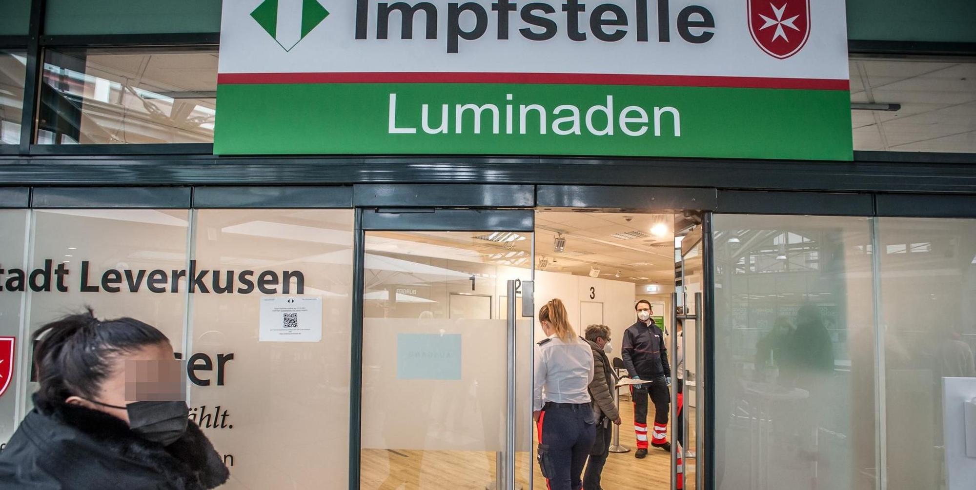 Impfstelle Luminaden pixel