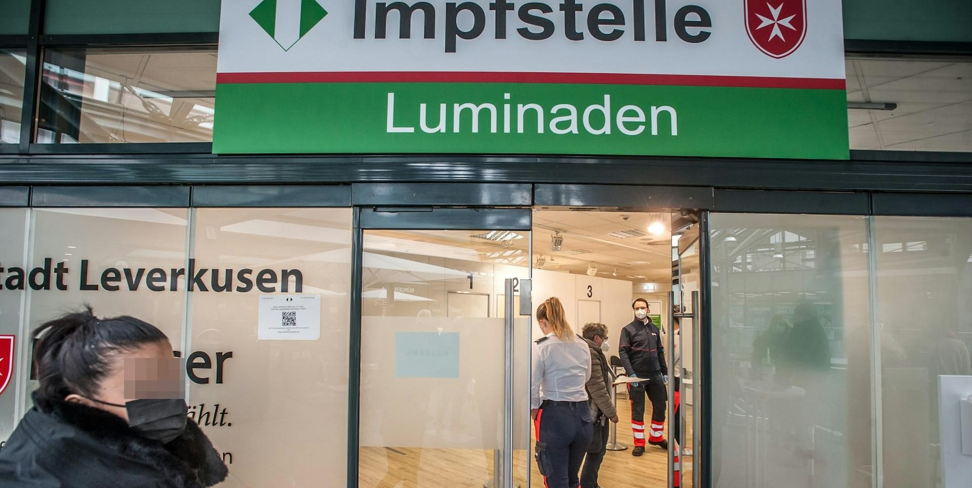 Impfstelle Luminaden pixel