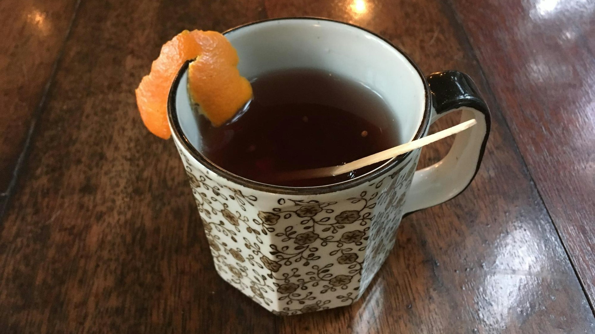 Punsch in einer Tasse