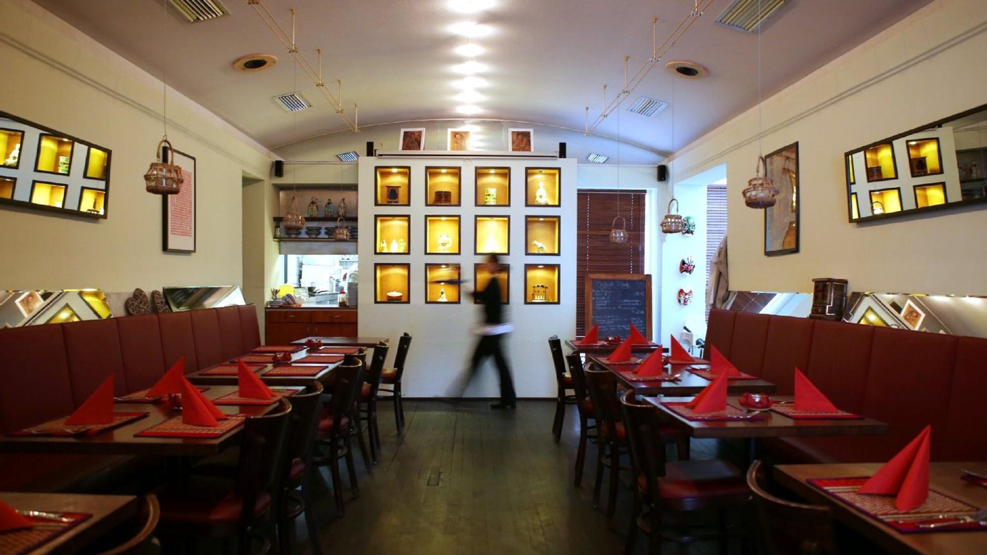 Innenraum eines Restaurants