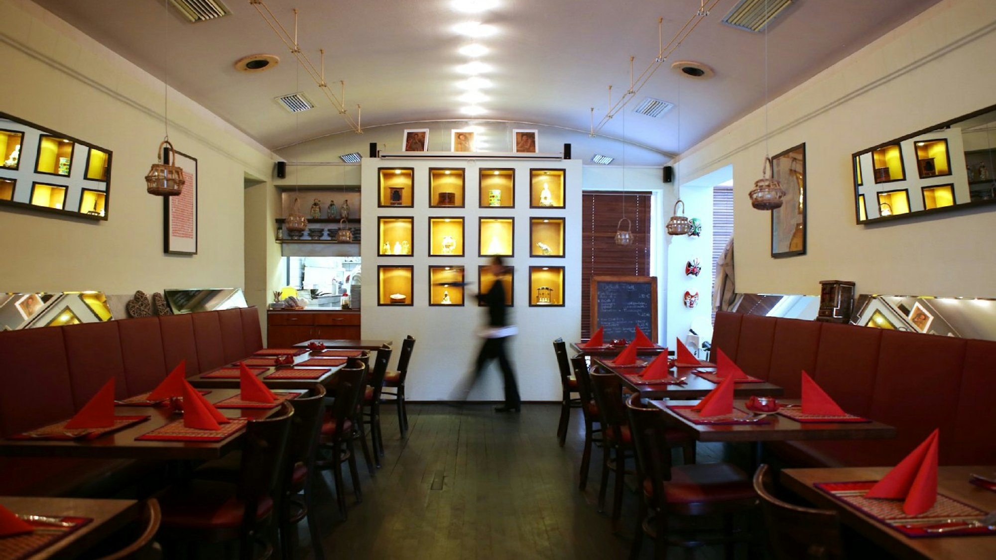 Innenraum eines Restaurants