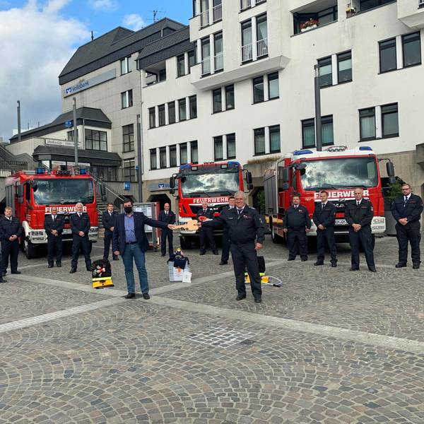 Neue Feuerwehrfahrzeuge Gummersbach