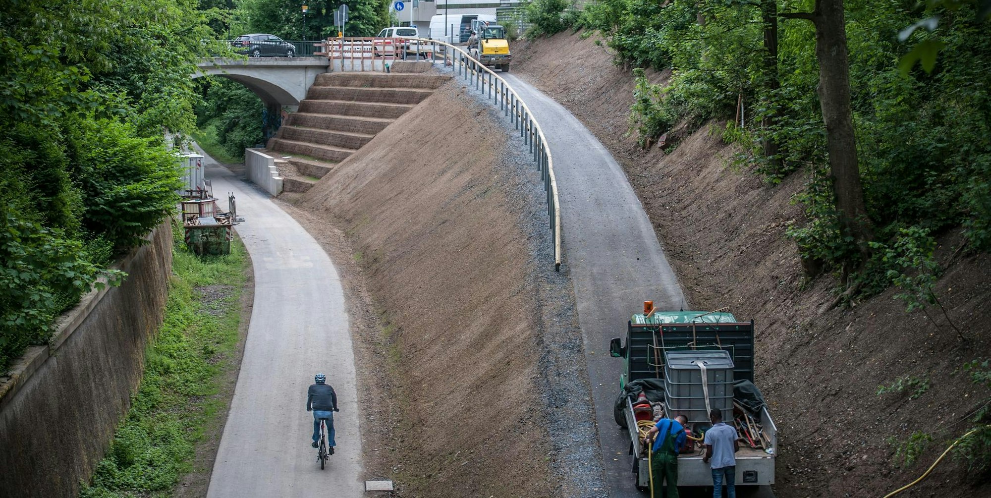Burscheid Rampe Balkantrasse