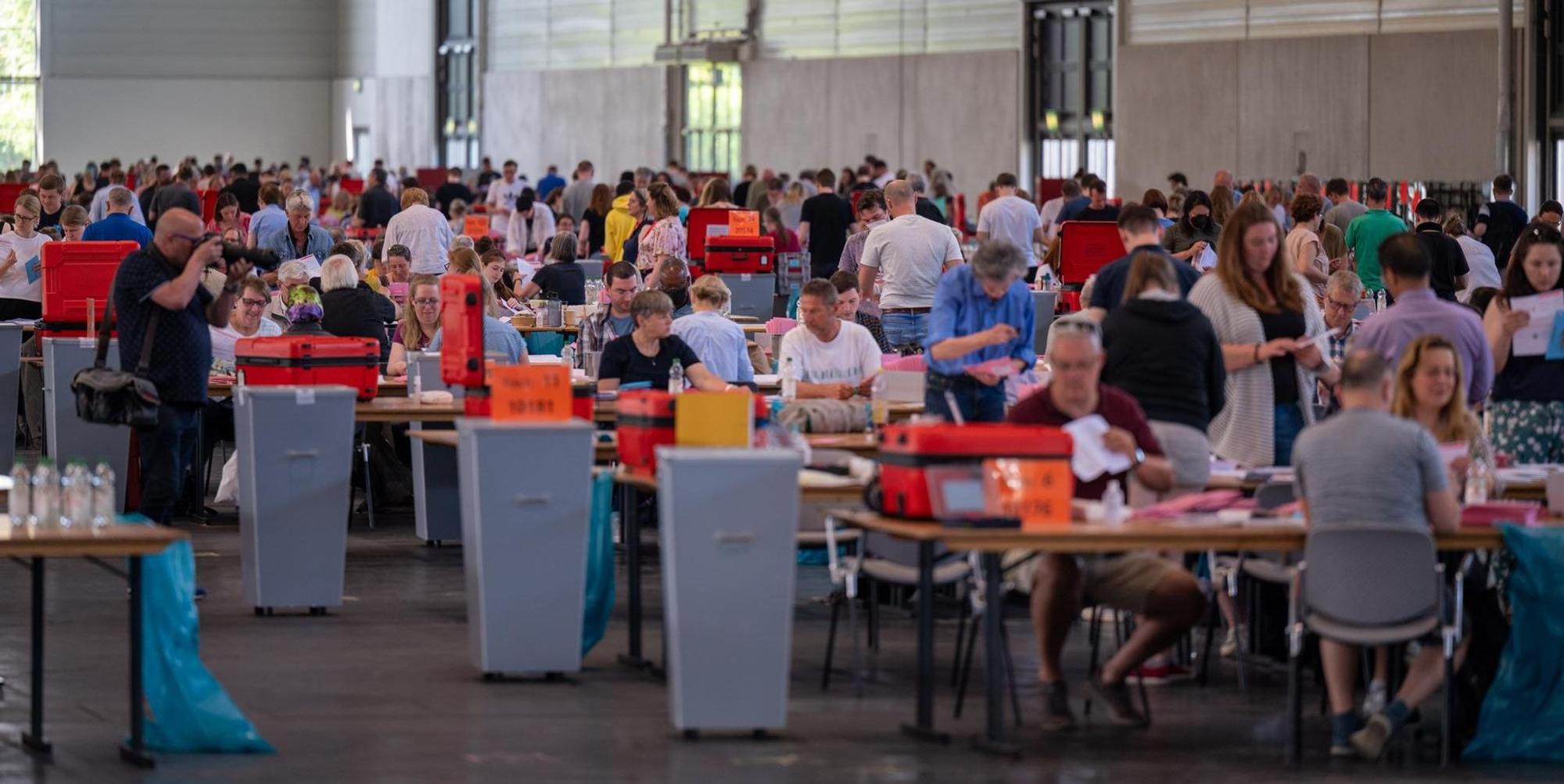 Kölner Briefwahlzentrum