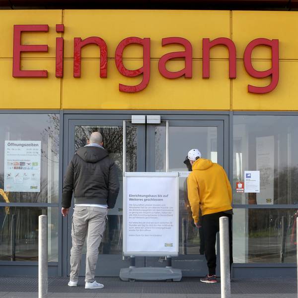Möbelhauseingang