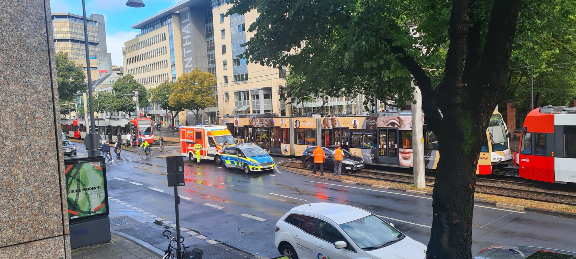 Unfall Oskar-Jäger Straße