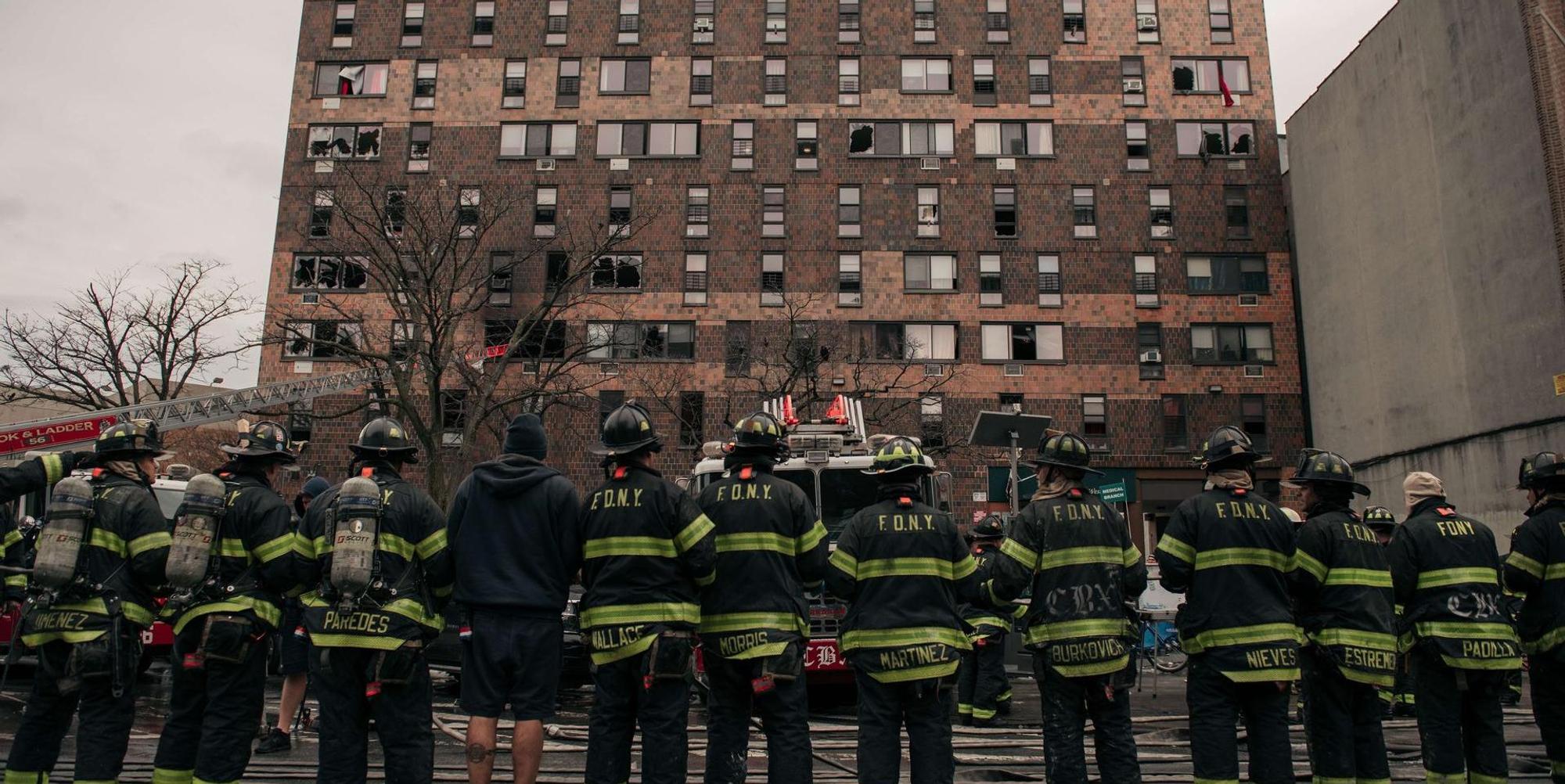 Feuer Hochhaus New York 1