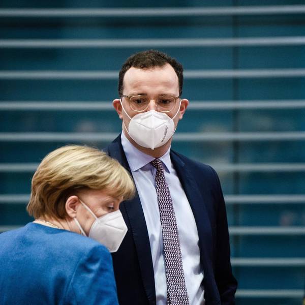 Spahn und Merkel 070121