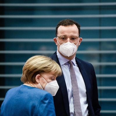 Spahn und Merkel 070121