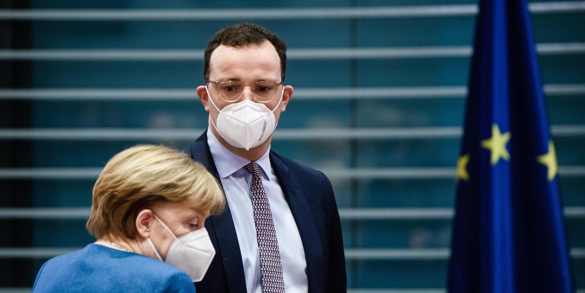 Spahn und Merkel 070121