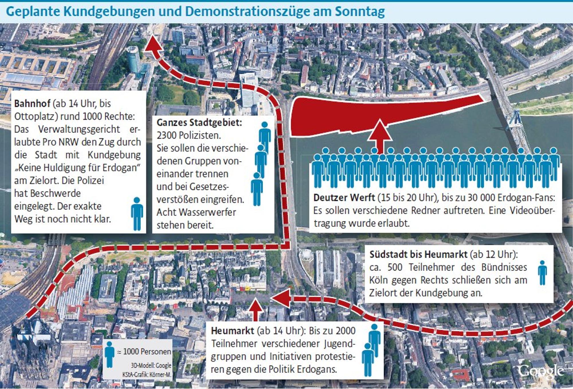 Erdogan Grafik Köln