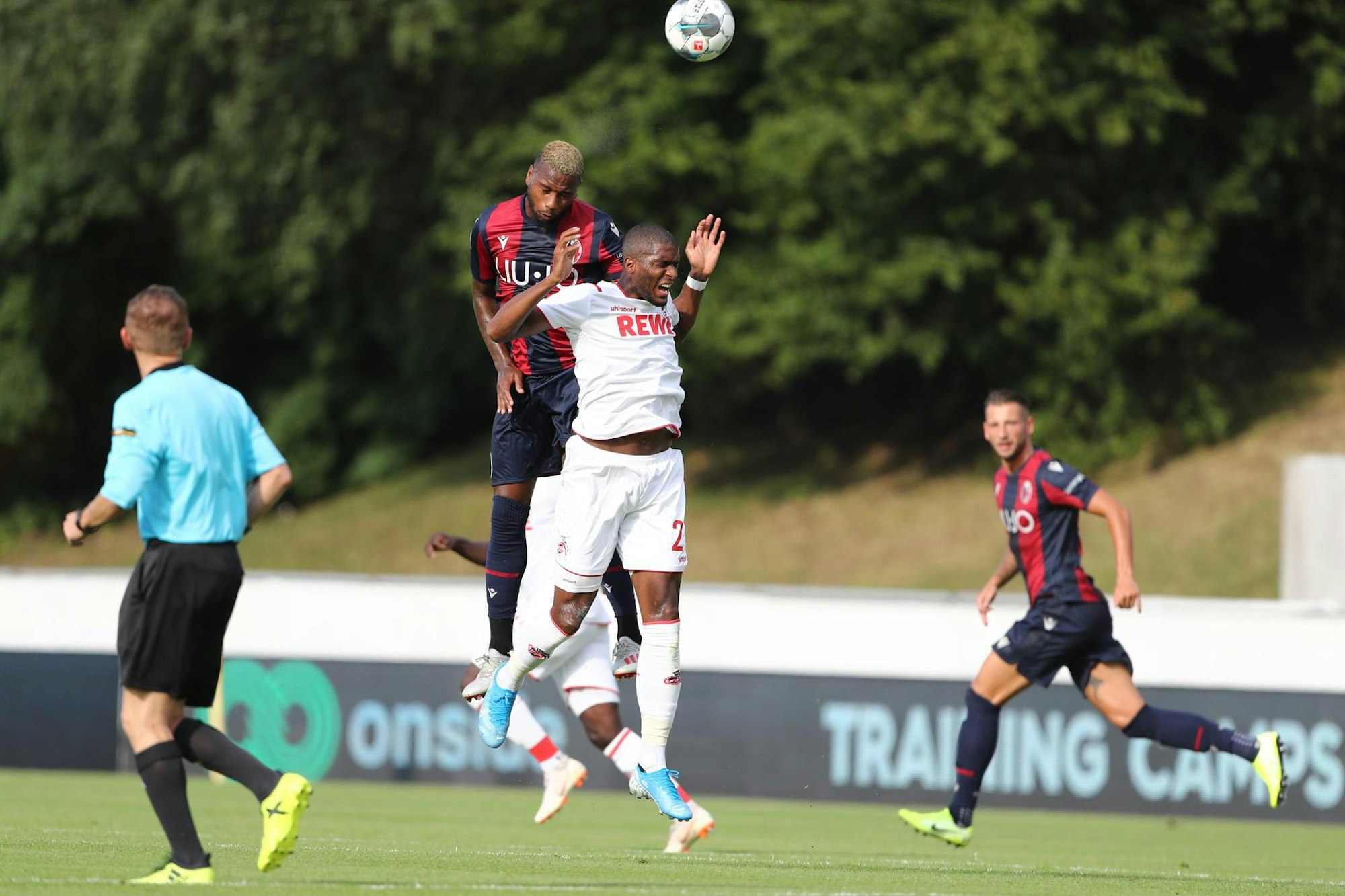 Modeste Testspiel Bologna