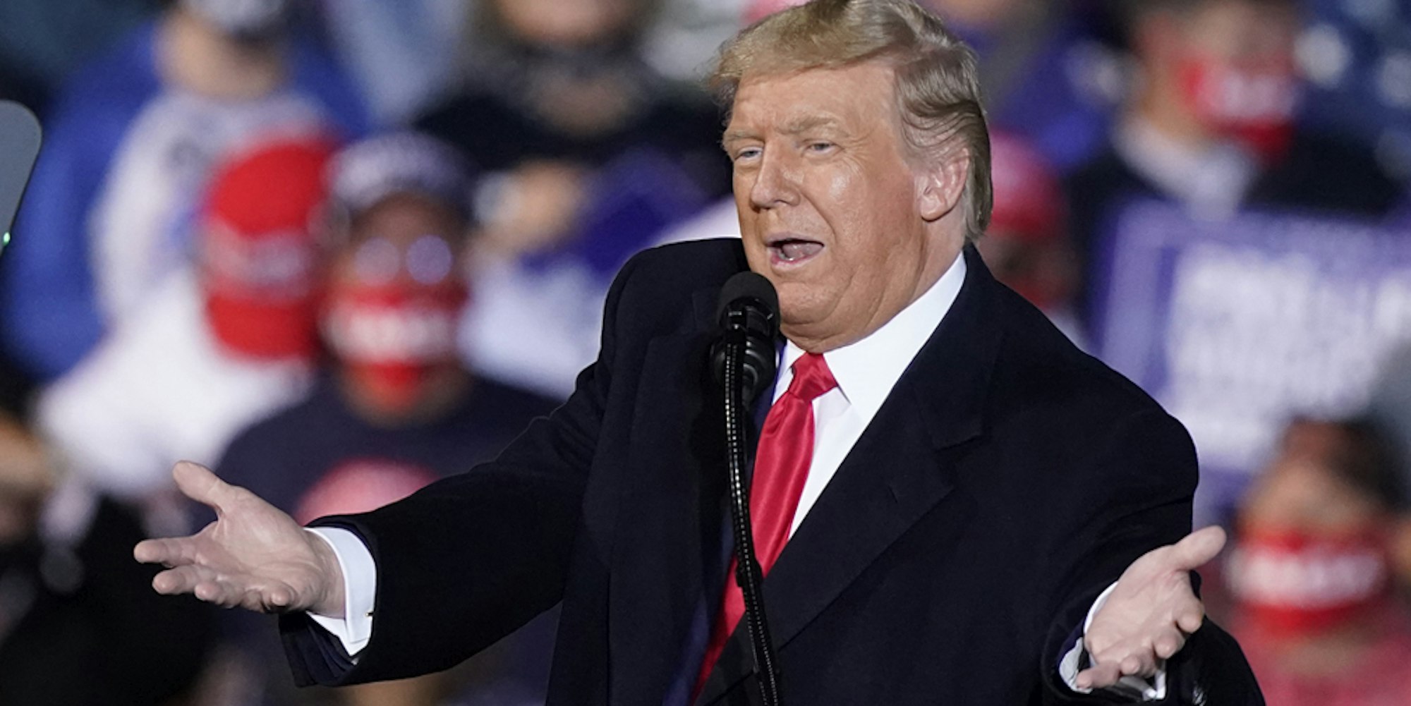 Trump Rednerpult