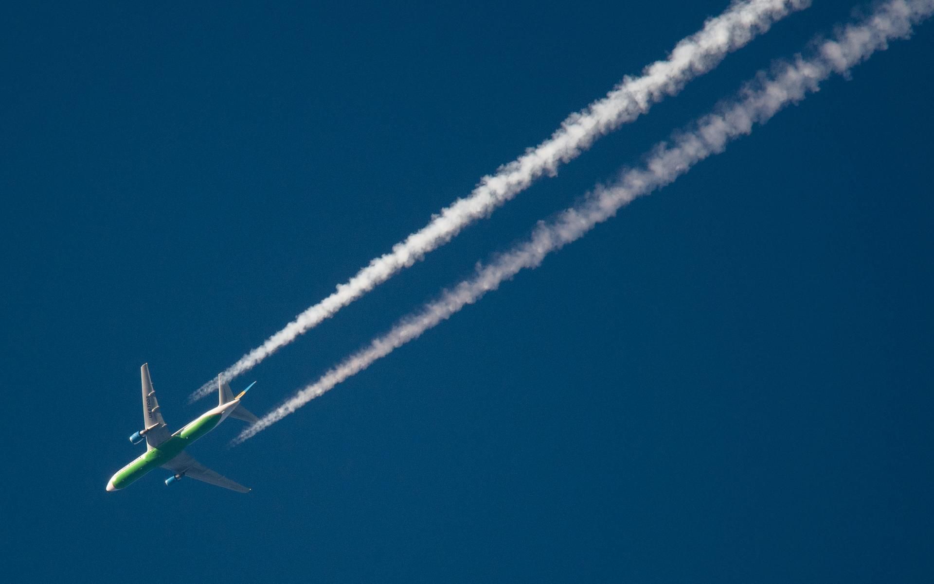 CO2 Ausstoß Flugzeug
