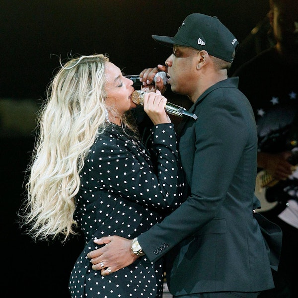 Beyonce und Jay-Z singe gemeinsam