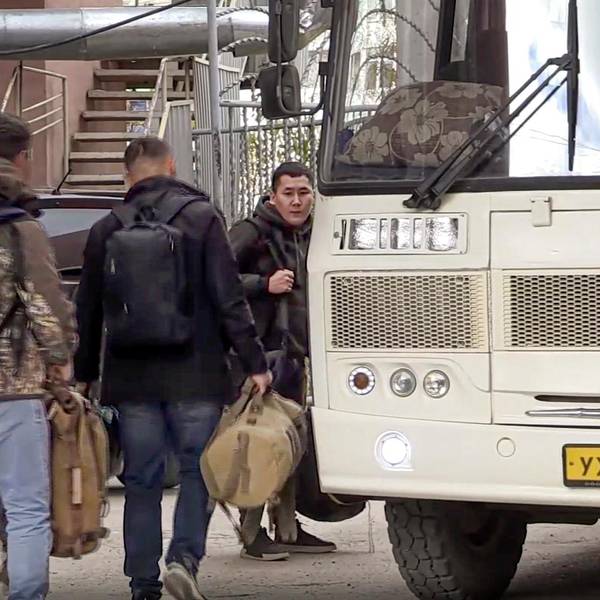 Einzug russischer Soldaten