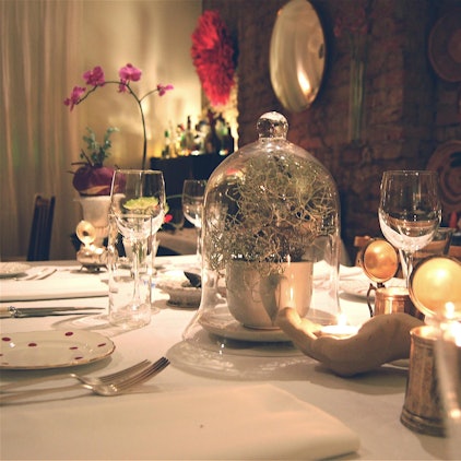 Untergrund Essen in London supper club foto