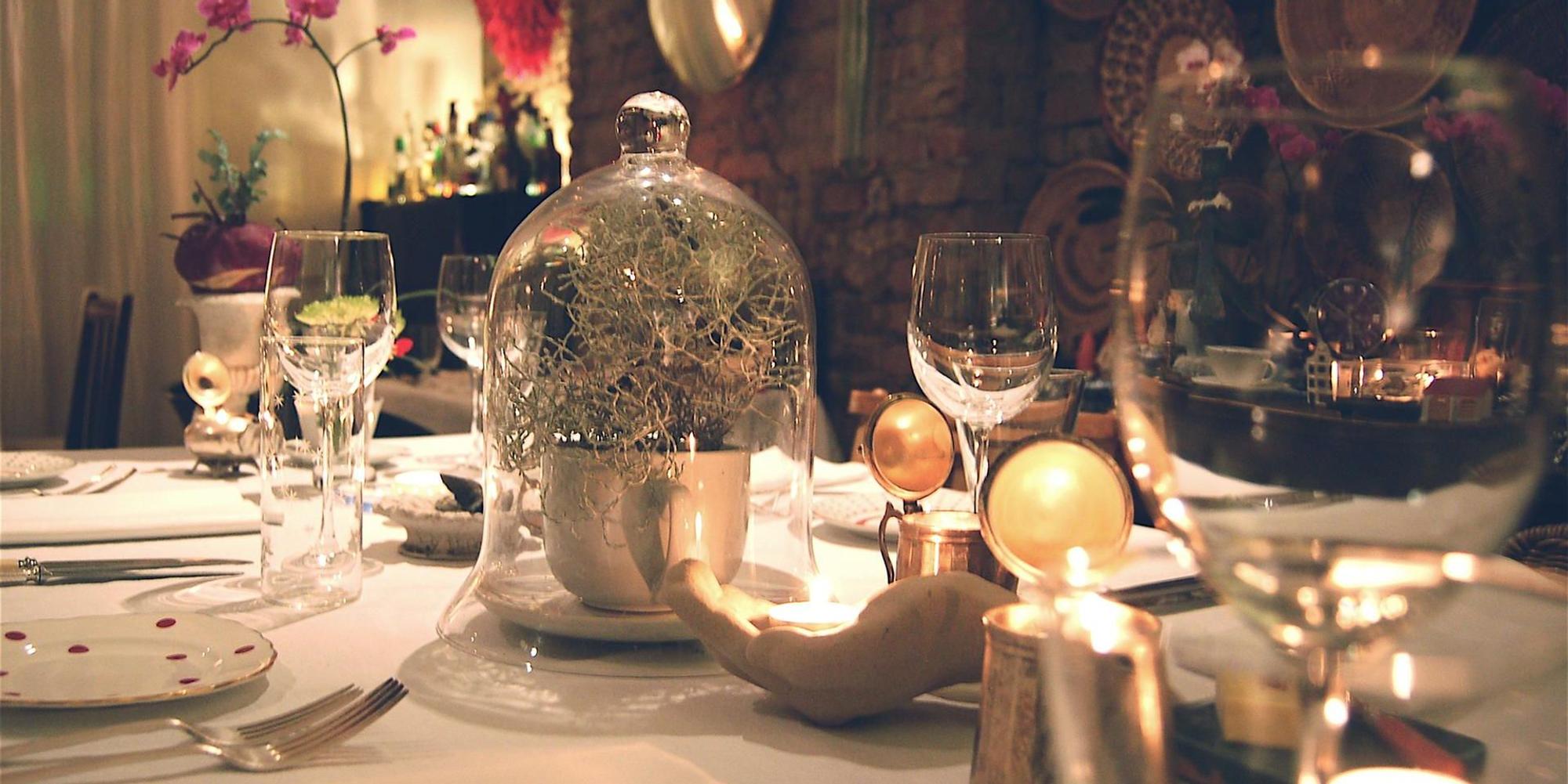 Untergrund Essen in London supper club foto