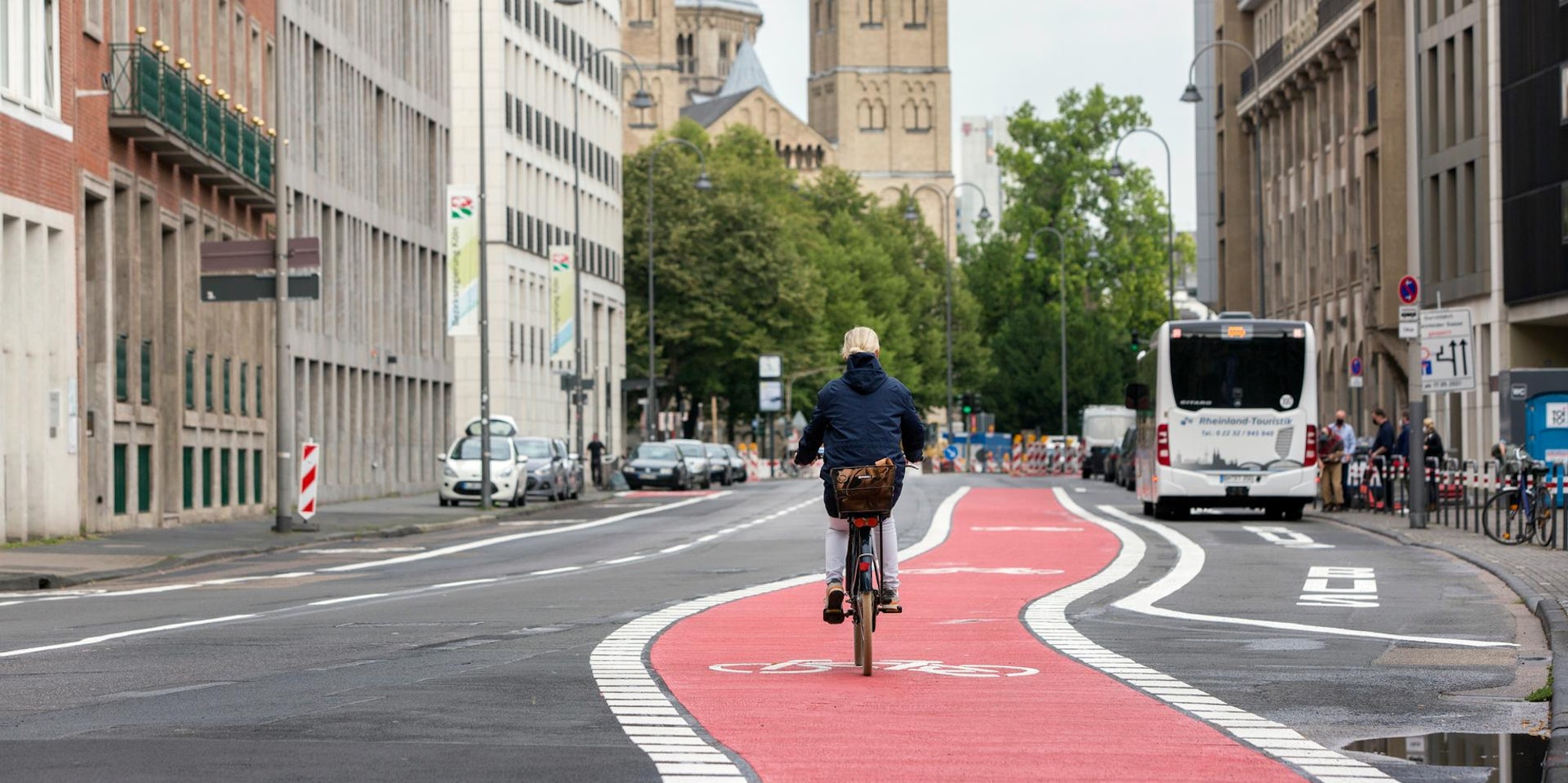 Neue Radspur Gereonstraße