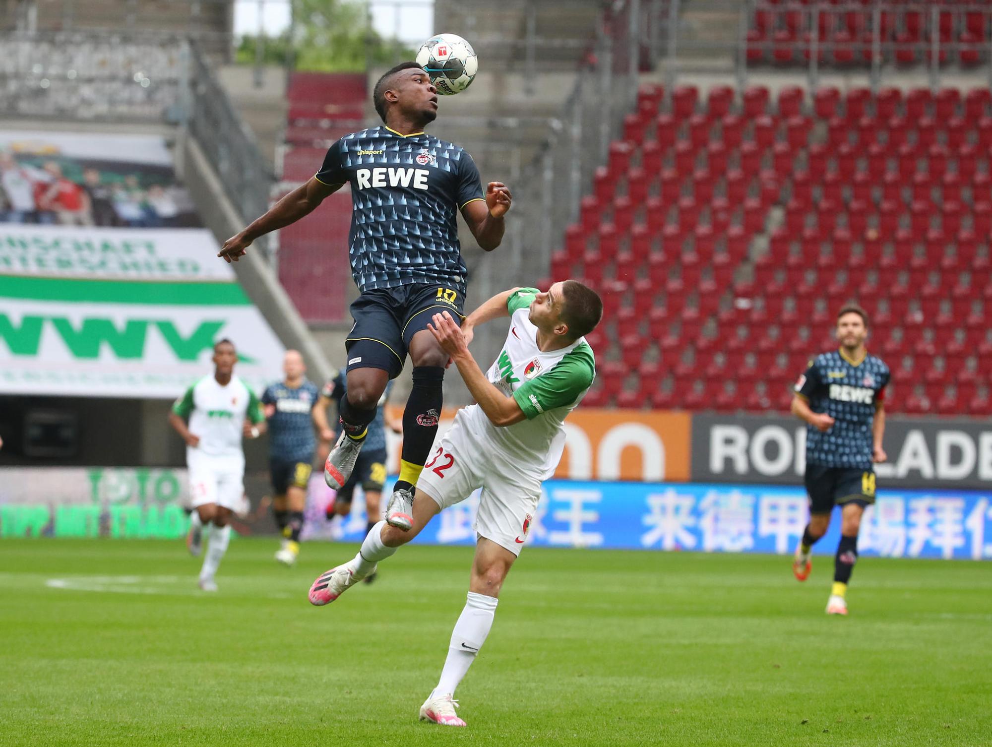 Cordoba Kopfball gegen Augsburg