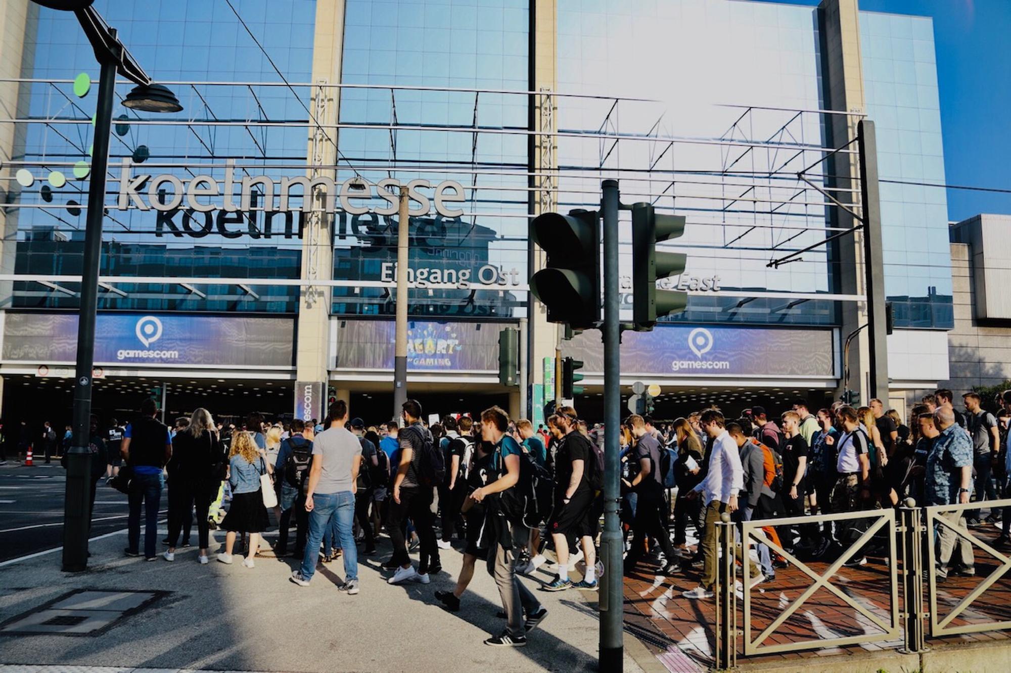 Kölnmesse Gamescom-Besucher