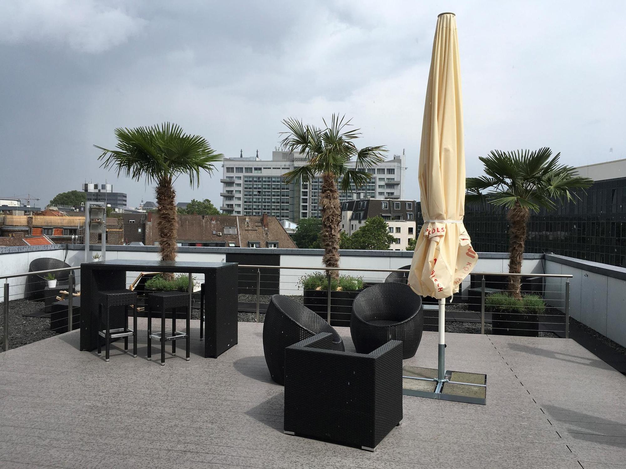lauschig lindner dachterrasse
