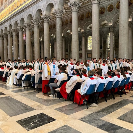 Woelki Protest Rom STIER