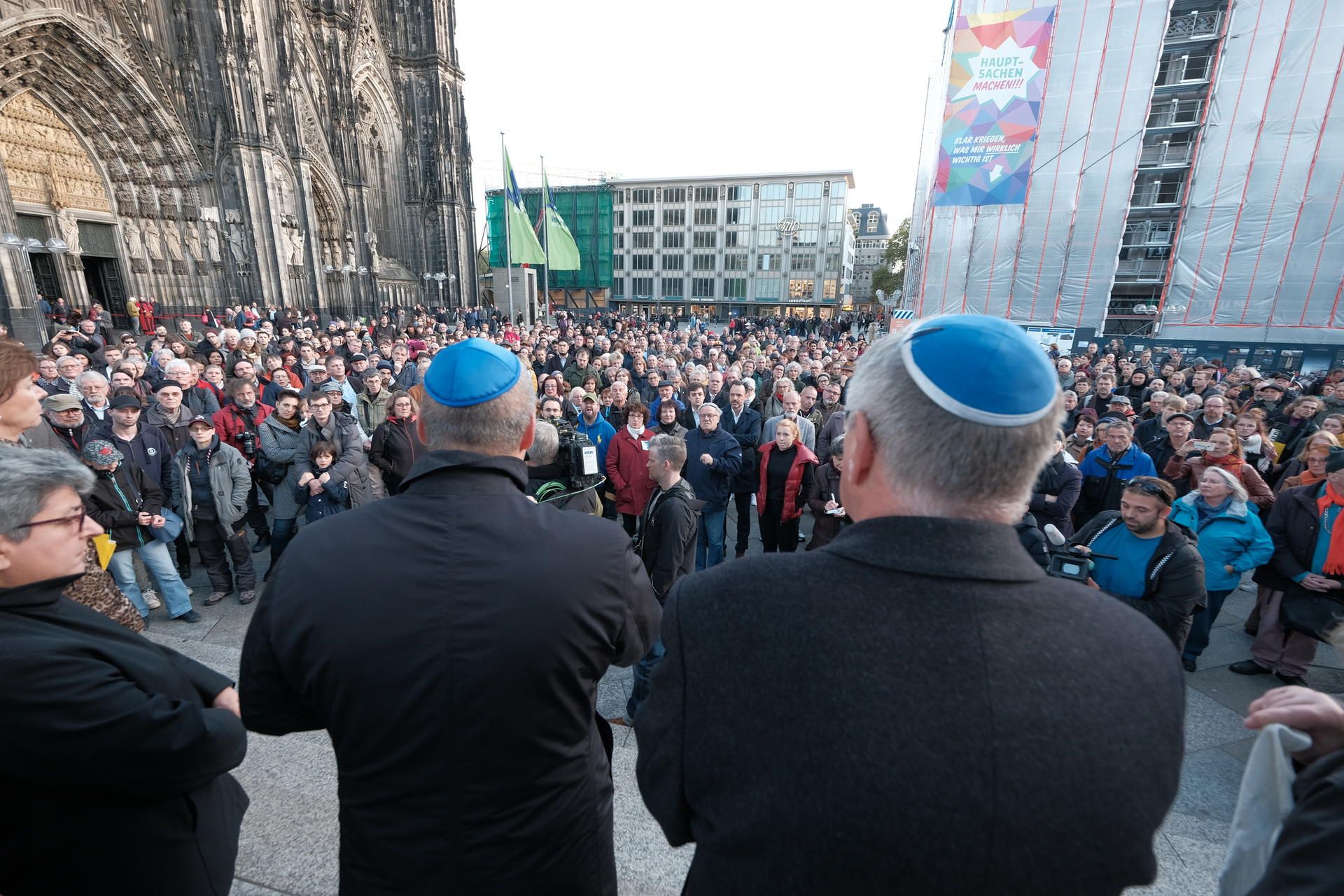 Demo gegen Antisemitismus