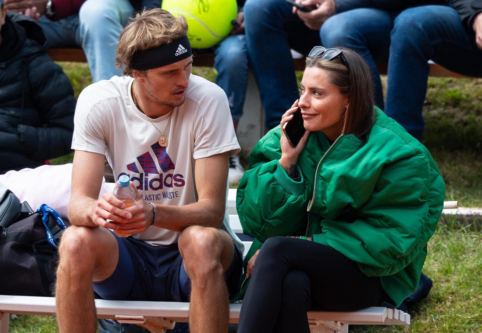 Thomalla Zverev dpa