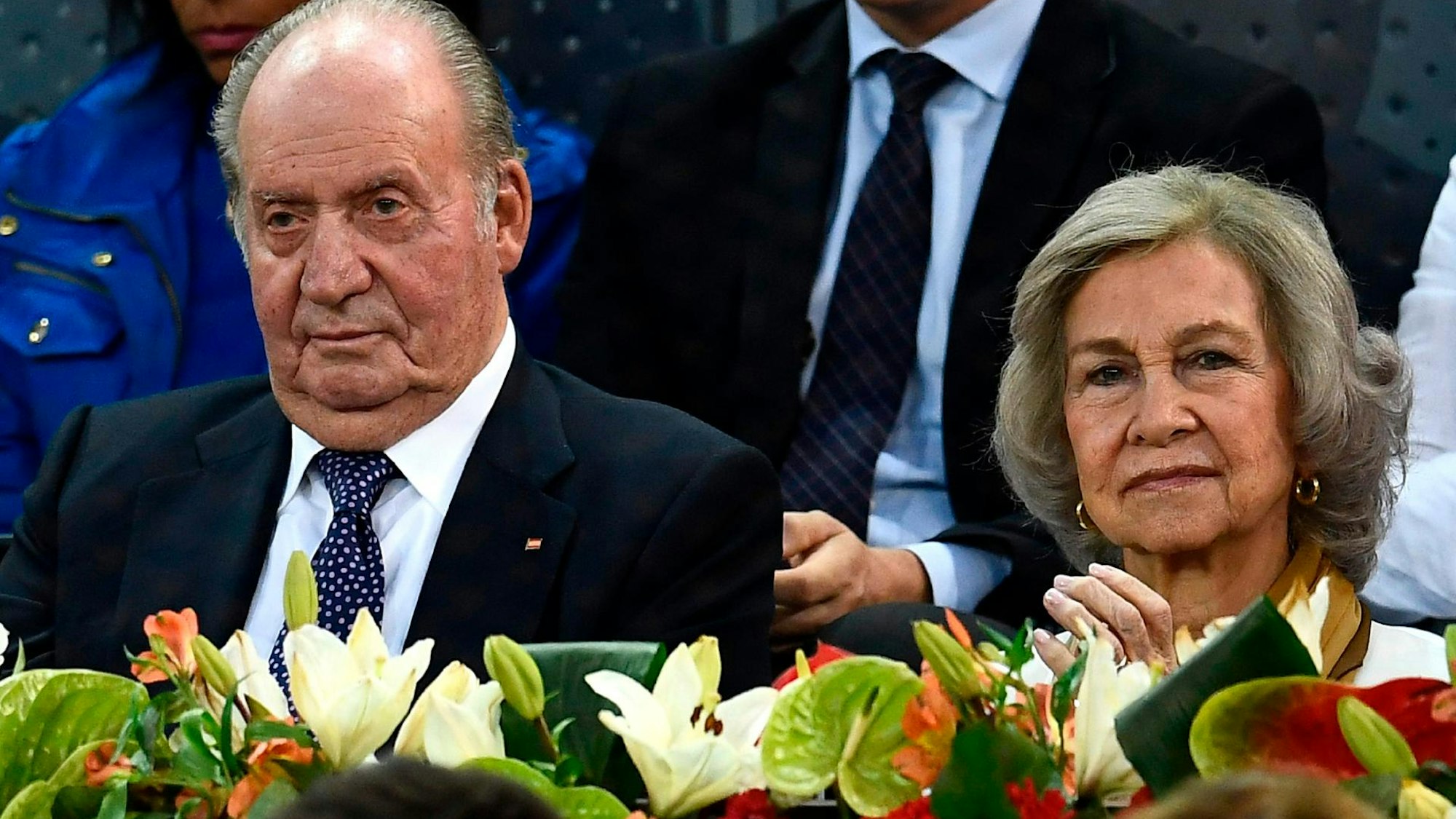 Der frühere König Juan Carlos und seine Frau Sofia im Jahr 2019.