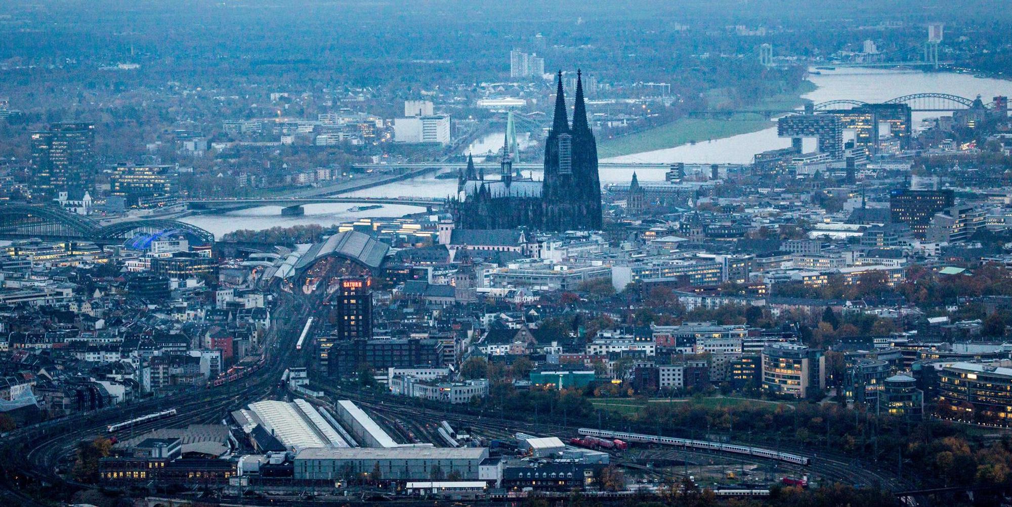 Köln Luftaufnahme