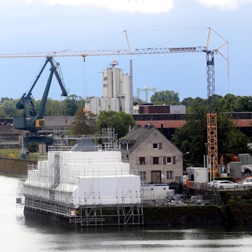 Deutzer Drehbrücke neu