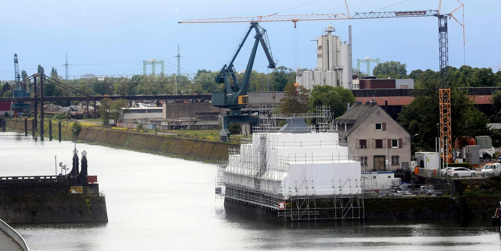 Deutzer Drehbrücke neu