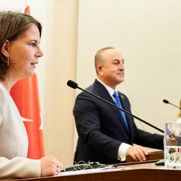 Baerbock Cavusoglu PA 310722