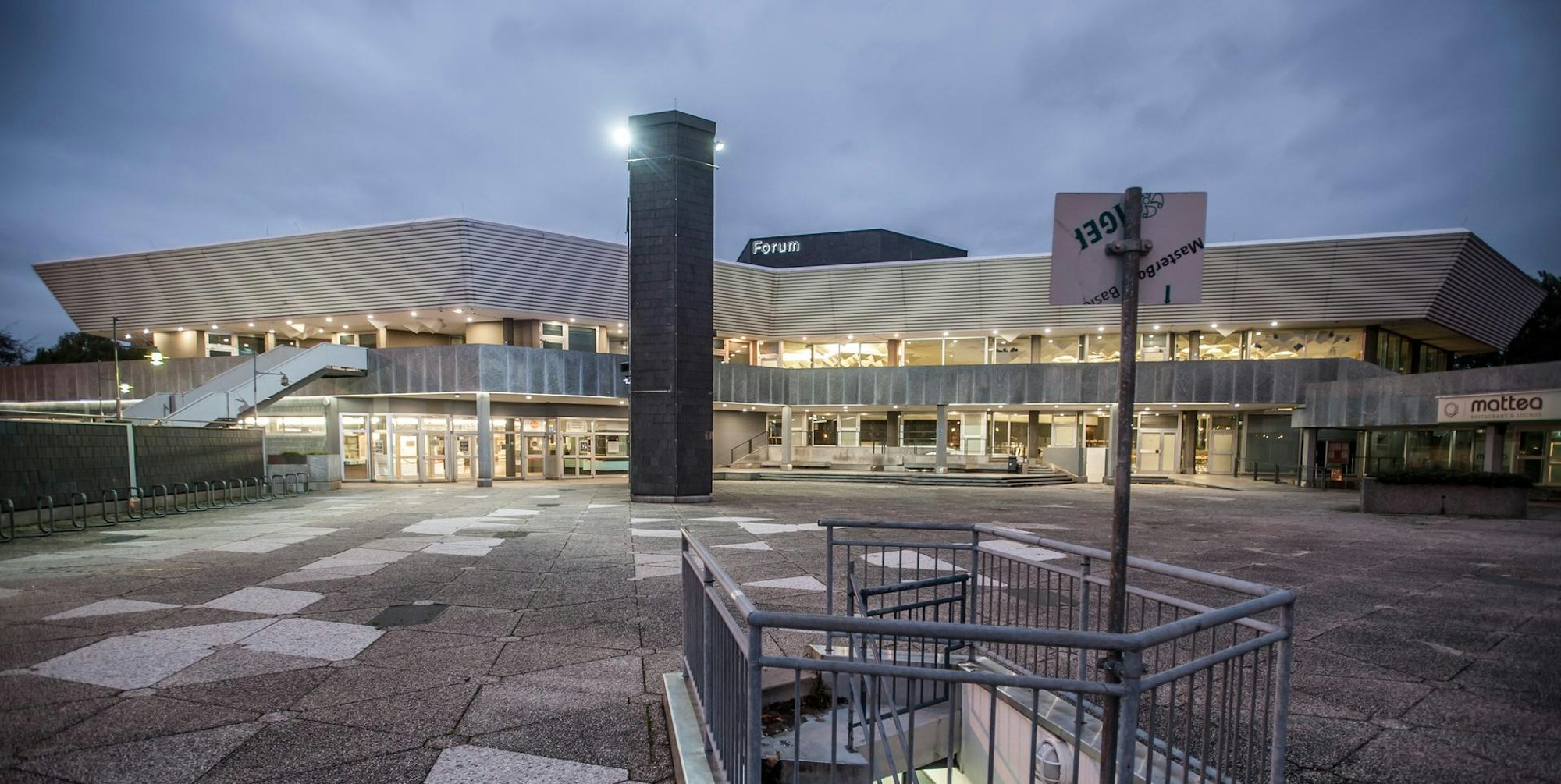 Forum Leverkusen beleuchtet
